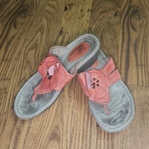 Modellista Coral Flower Thong Sandals - Women Y13